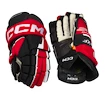 Eishockeyhandschuhe CCM Tacks XF Black/Red/White Junior