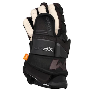 Eishockeyhandschuhe CCM Tacks XF PRO Black/Grey Junior