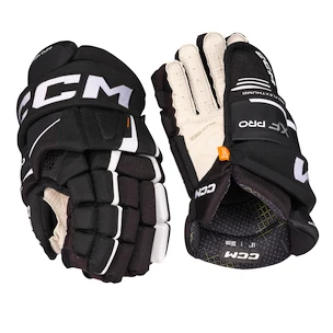 Eishockeyhandschuhe CCM Tacks XF PRO Black/White Senior