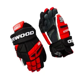 Eishockeyhandschuhe SHER-WOOD Rekker Legend Pro Black/Red/White Junior