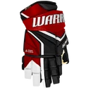 Eishockeyhandschuhe Warrior Alpha LX2 Black/Red/White Junior 12 Zoll