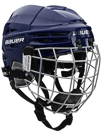 Eishockeyhelm Bauer RE-AKT 100 Combo Navy Bambini (Youth)