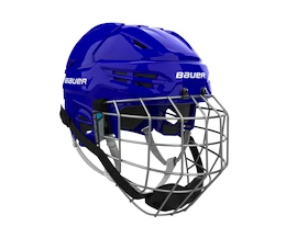 Eishockeyhelm Bauer RE-AKT 55 Combo Blue Senior