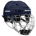 Eishockeyhelm Bauer RE-AKT 65 Combo Navy Senior