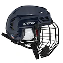 Eishockeyhelm CCM Tacks 310 Combo Dark Blue Senior