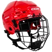 Eishockeyhelm CCM Tacks 70 Combo Red  Senior