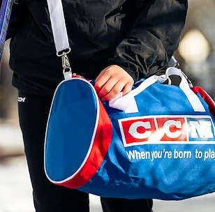 Eishockeytasche CCM  VINTAGE DUFFLE Collegiate Royal