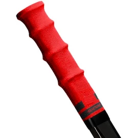 Ende des Hockeyschlägers RocketGrip Fabric Grip Red