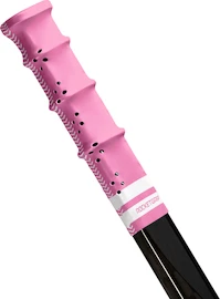 Ende des Hockeyschlägers RocketGrip Hole Color Grip Pink/White