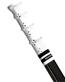 Ende des Hockeyschlägers RocketGrip Rubber Ultra Grip White Junior