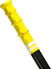 Ende des Hockeyschlägers RocketGrip Rubber Ultra Grip Yellow/White Senior