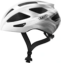 Fahrradhelm Abus Macator White Silver