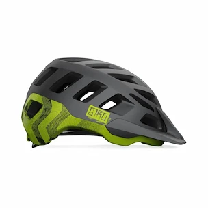 Fahrradhelm Giro   Radix Mat Metalic Black/Lime  M