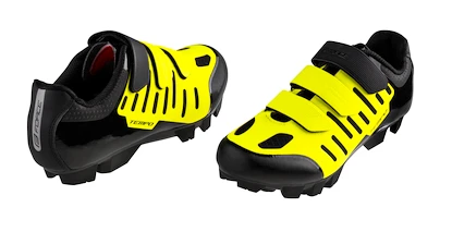 Fahrradschuhe Force  MTB Tempo yellow/black