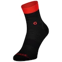 Fahrradsocken Scott  Trail Quarter Dark Grey/Fiery Red  36-38