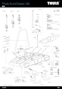 Fahrradträger Thule EuroClassic G6 929