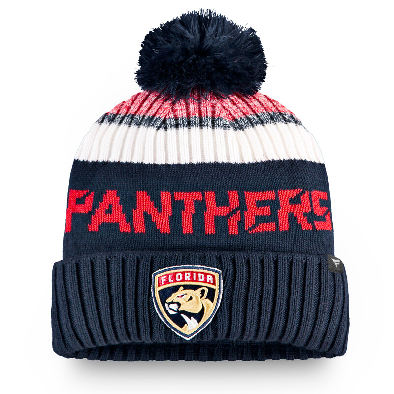 Fanatics Authentic Pro Rinkside Goalie Beanie Pom Knit NHL Florida ...