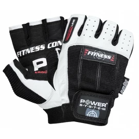 Fitness-Handschuhe Power System Fitness Rukavice Fitness Černobílé