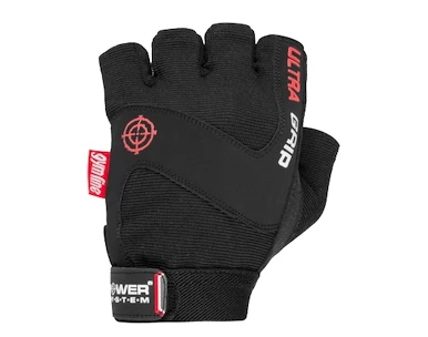 Fitness-Handschuhe Power System  Ultra Grip Černé