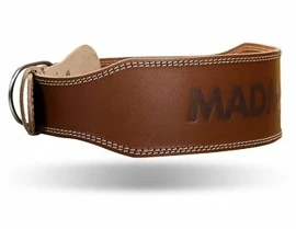 Fitnessgürtel MadMax Full leather MFB246 Brown