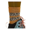 Frauensocken Icebreaker Merino Hike+ Light Crew Natural Summit Ray/Sunstone/Black