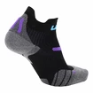 Frauensocken UYN  RUN 2IN SOCKS Black/Violet