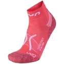 Frauensocken UYN  RUN SUPER FAST SOCKS Coral/White