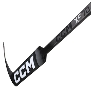 Goalie Kompositschläger CCM Tacks XF 70 Black/Grey Junior 21 Zoll, L (Regular)