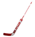 Goalie Kompositschläger Warrior Ritual V3 E White/Red Intermediate L (Normale Biegung), 23,5 Zoll