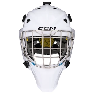 Goalie Maske CCM Axis F5 CCE White Junior