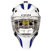 Goalie Maske CCM Axis F5 CCE White/Royal Bambini (Youth)