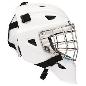 Goalie Maske CCM Axis F5 CCE White Senior