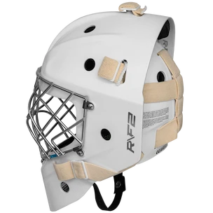 Goalie Maske Warrior Ritual F2 E White Junior