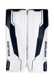 Goalie Schienen Bauer Supreme Shadow White/Navy Senior