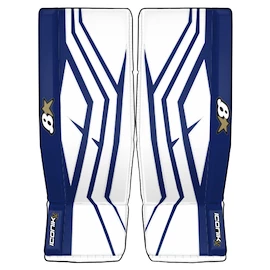 Goalie Schienen BRIAN'S Iconik X White/Blue Intermediate