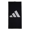 Handtuch adidas  3Bar Towel Small Black