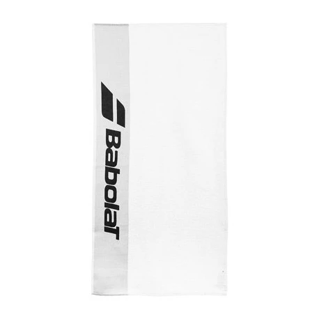 Handtuch Babolat Towel White Black 100x50 cm Sportega