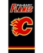 Handtuch Official Merchandise  NHL Calgary Flames Black