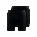 Herren Boxer Shorts Craft  Dry 6" 2-Pack Black