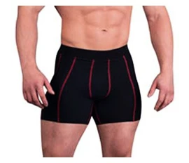 Herren Boxer Shorts MadMax Kompresní trenky MSW905 černočervené