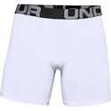 Herren Boxer Shorts Under Armour  Charged Cotton 6" 3 Pack white Dynamic  XS