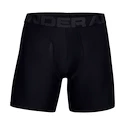 Herren Boxer Shorts Under Armour  Tech 6" 2 Pack black Dynamic  S