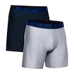 Herren Boxer Shorts Under Armour  Tech 6" 2 Pack dark blue Dynamic