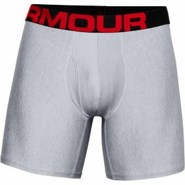 Herren Boxer Shorts Under Armour Tech 6" 2 Pack grey Dynamic