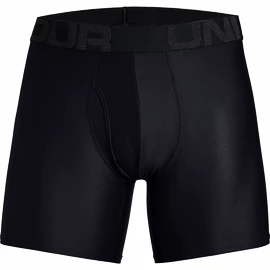 Herren Boxer Shorts Under Armour Tech 6in 2 Pack-BLK