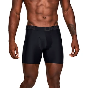 Herren Boxer Shorts Under Armour  Tech 6in 2 Pack-BLK  S