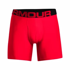 Herren Boxer Shorts Under Armour Tech 6in 2 Pack-RED