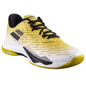 Herren Hallenschuhe Babolat  Shadow Tour 5 Men White/Gold  EUR 47