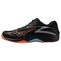 Herren Hallenschuhe Mizuno  Thunder Blade Z Black/Neon Flame