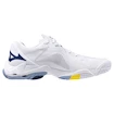 Herren Hallenschuhe Mizuno  Wave Lightning Z8 White/Bellwether Blue